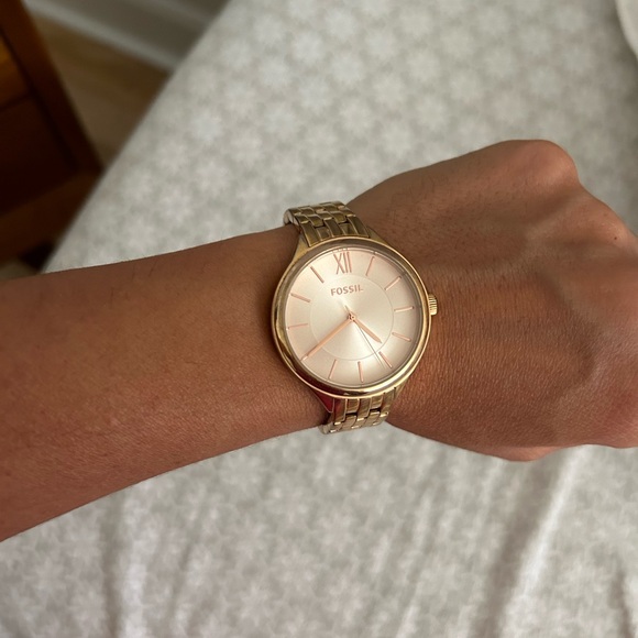 Fossil watch rose gold - Picture 2 of 2